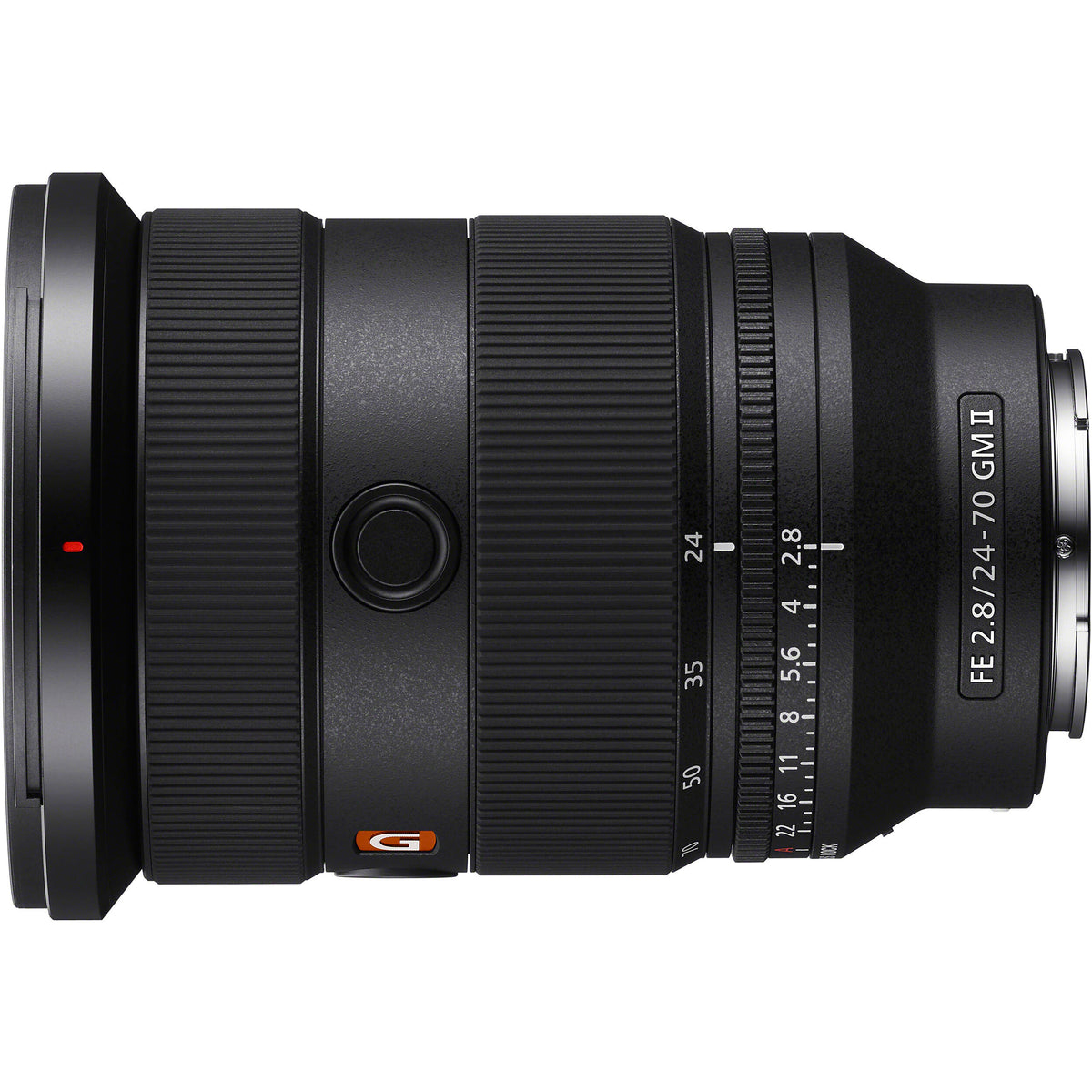 Lente Sony FE 24-70mm f/2.8 GM II - vista trasera