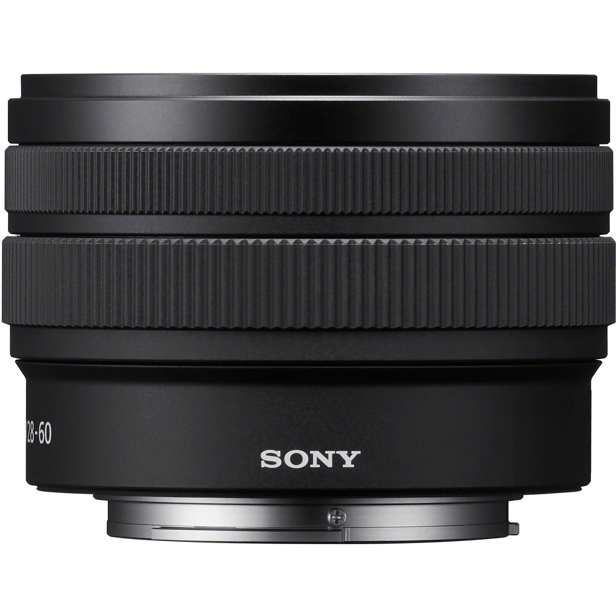 Lente Sony FE 28-60mm f/4-5.6 - vista lateral