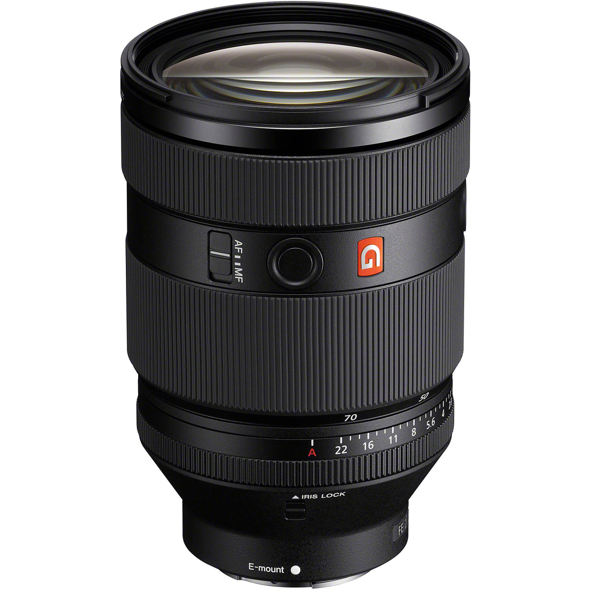 Lente Sony FE 28-70mm f/2 GM - vista principal