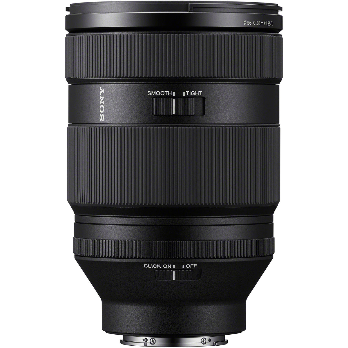 Lente Sony FE 28-70mm f/2 GM - puertos y conexiones