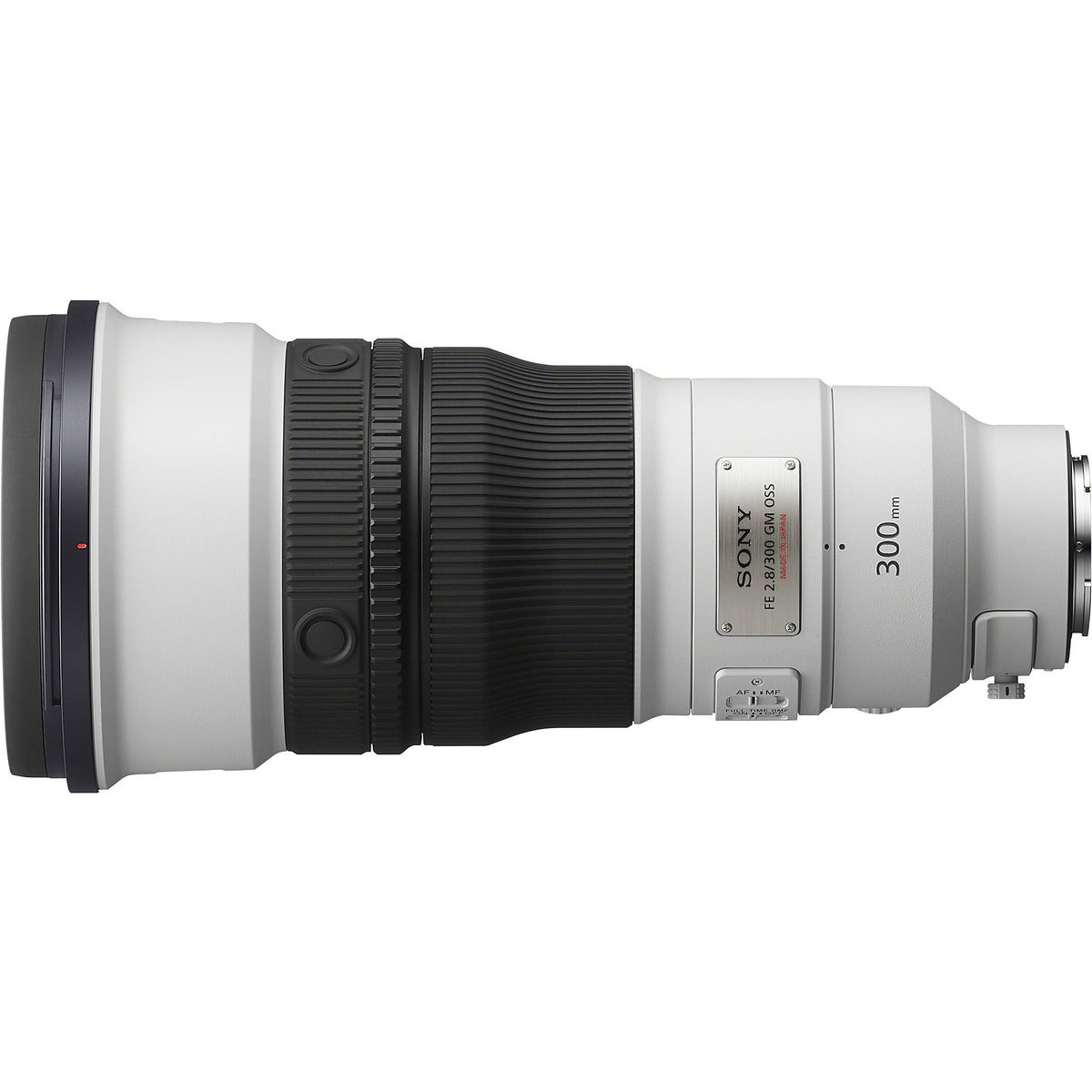 Lente Sony FE 300mm f/2.8 GM OSS - vista trasera