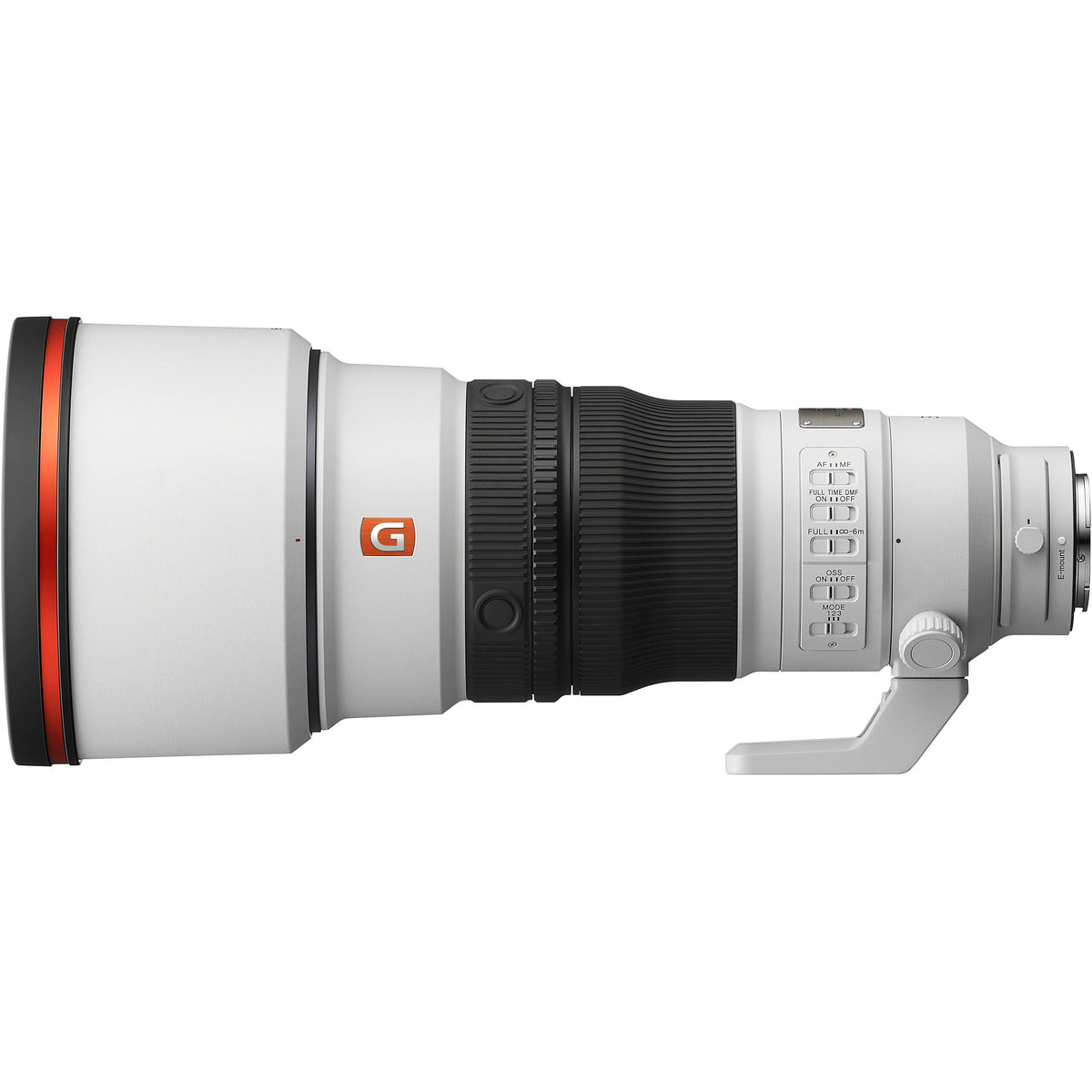 Lente Sony FE 300mm f/2.8 GM OSS - puertos y conexiones