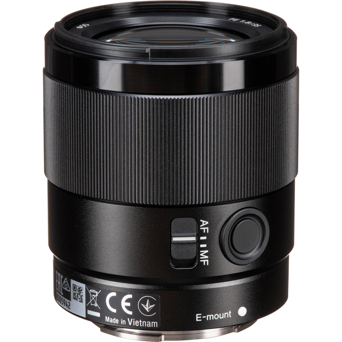 Lente Sony FE 35mm f/1.8 - vista trasera