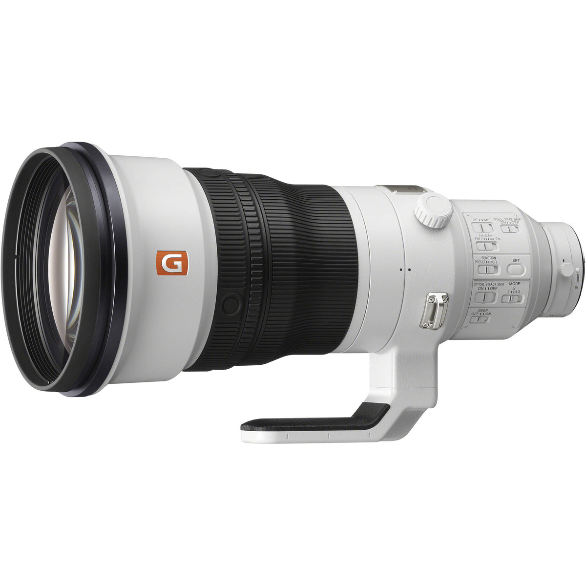 Lente Sony FE 400mm f/2.8 GM OSS - vista principal
