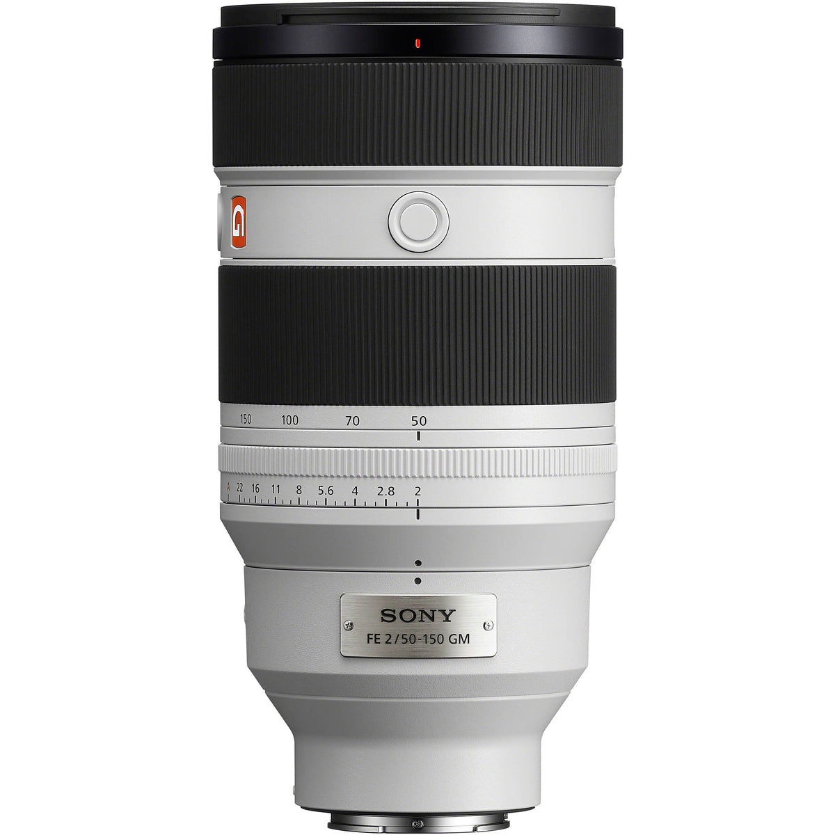 Lente Sony FE 50-150mm f/2 GM - vista trasera