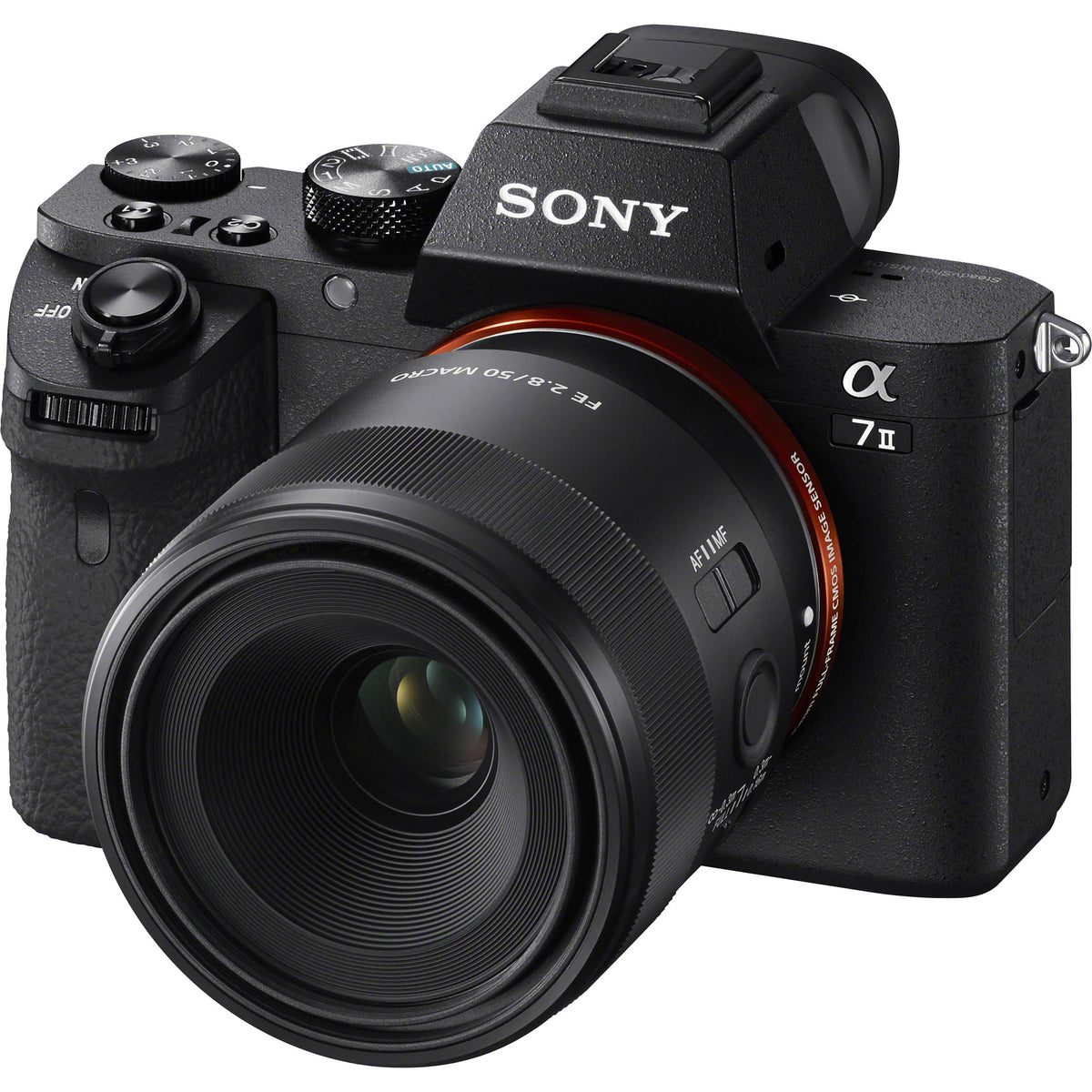 Lente Sony FE 50mm f/2.8 Macro - contenido de la caja