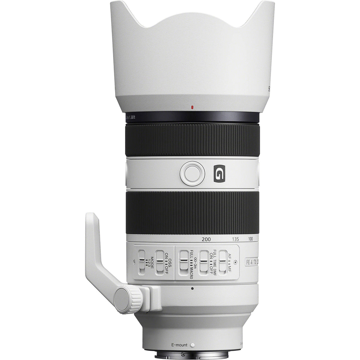 Lente Sony FE 70-200mm f/4 Macro G OSS II - contenido de la caja