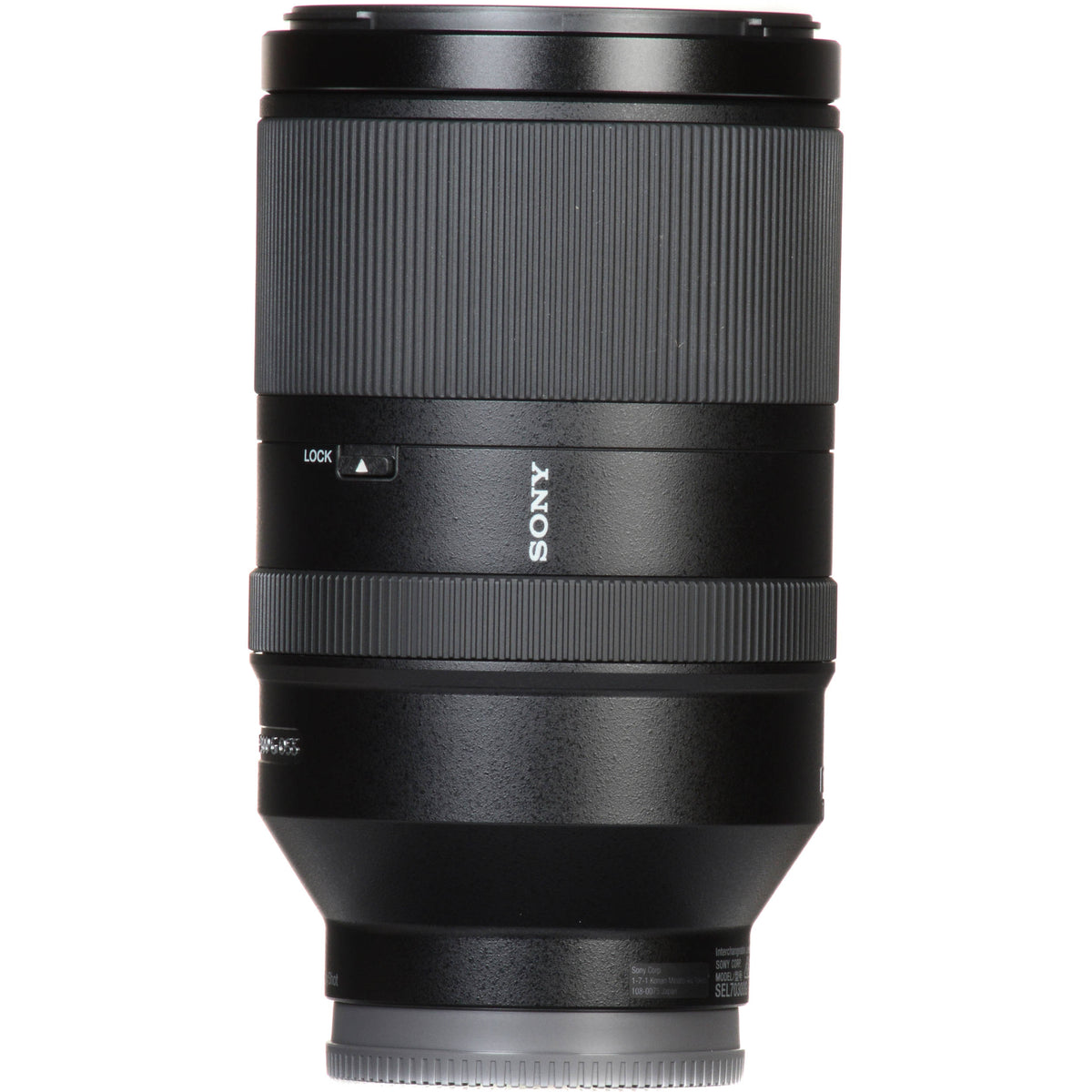 Lente Sony FE 70-300mm f/4.5-5.6 G OSS - contenido de la caja