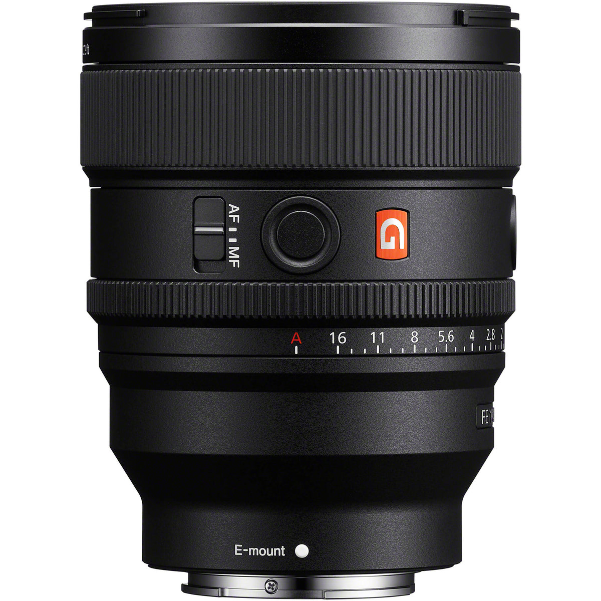 Lente Sony FE 85mm f/1.4 GM II - vista trasera