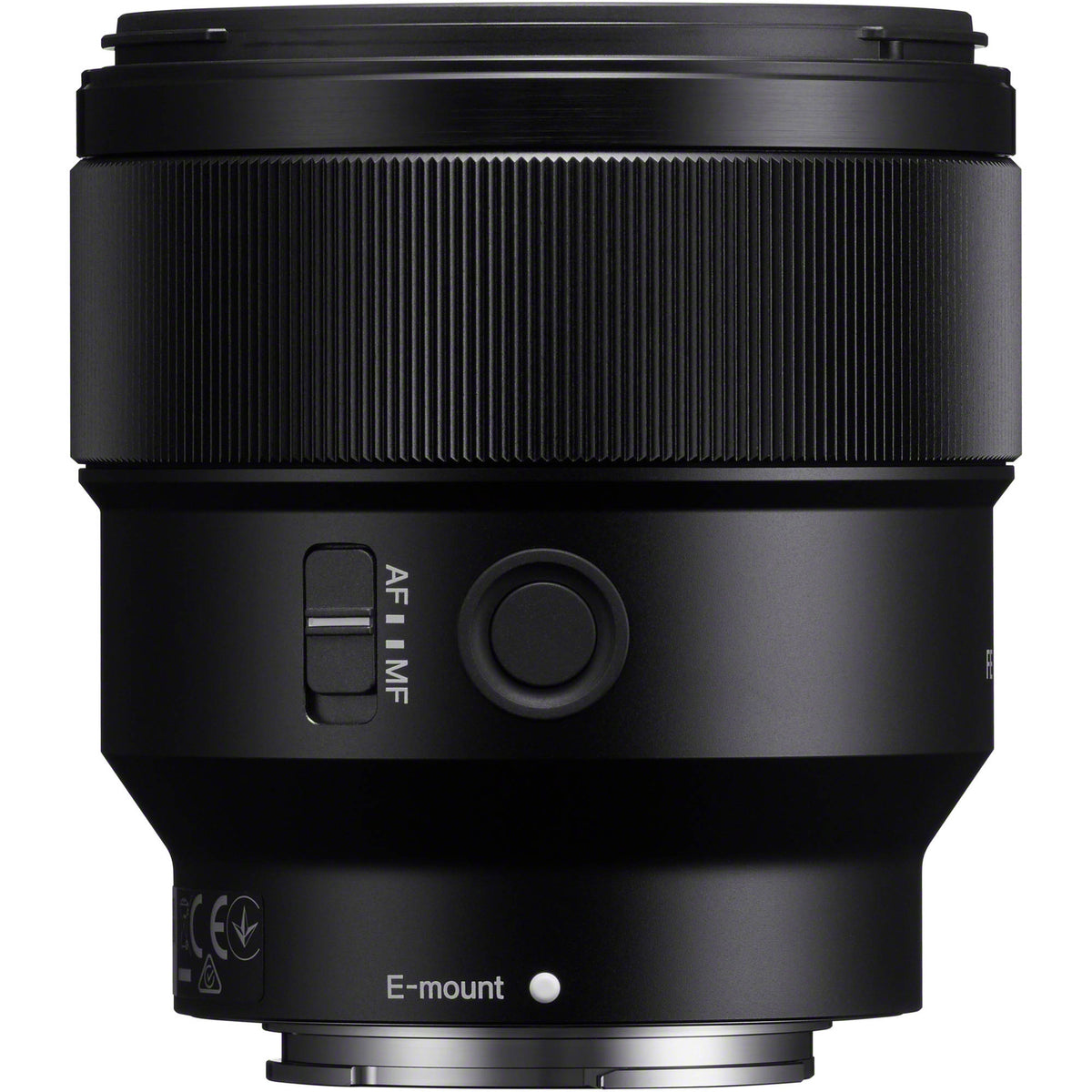 Lente Sony FE 85mm f/1.8 - vista trasera