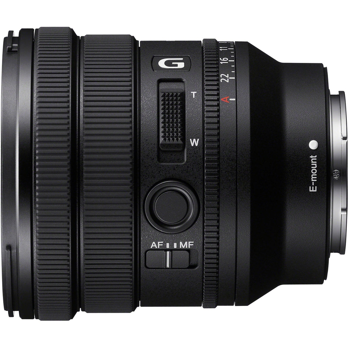 Lente Sony FE PZ 16-35mm f/4 G - vista frontal