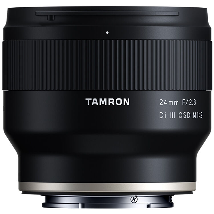 Lente Tamron 24mm f/2.8 Di III OSD M 1:2 - vista frontal