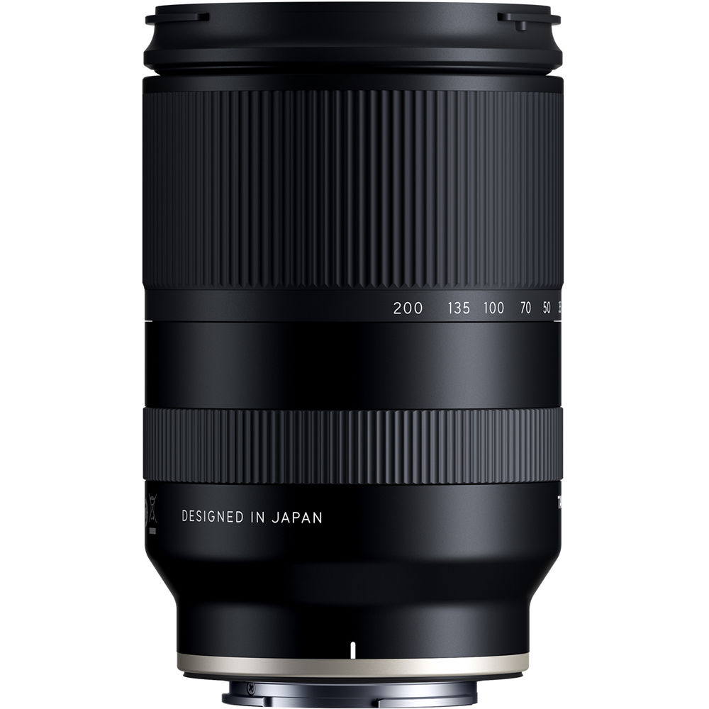 Lente Tamron 28-200mm f/2.8-5.6 Di III RXD - vista frontal