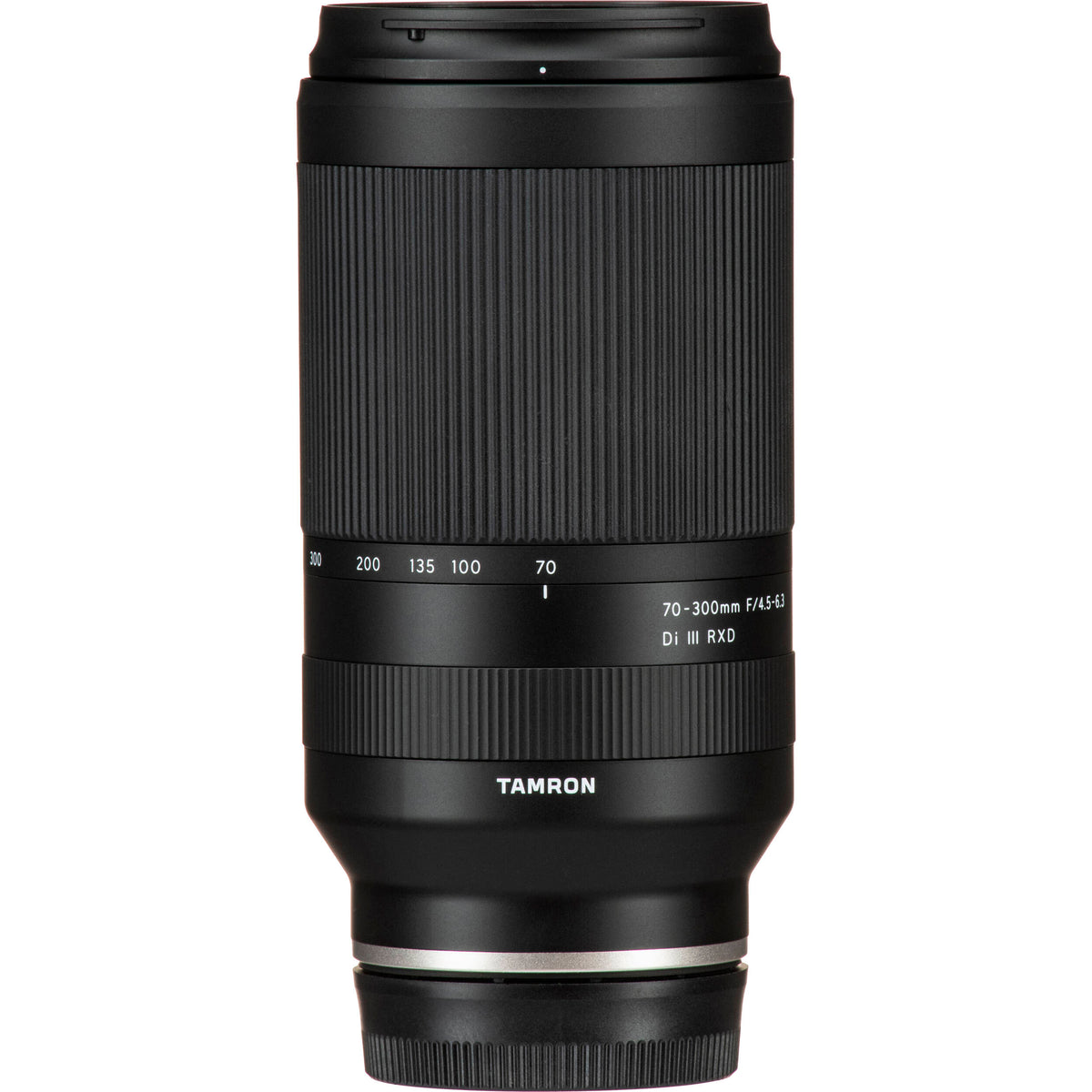 Lente Tamron 70-300mm f/4.5-6.3 Di III RXD - vista frontal