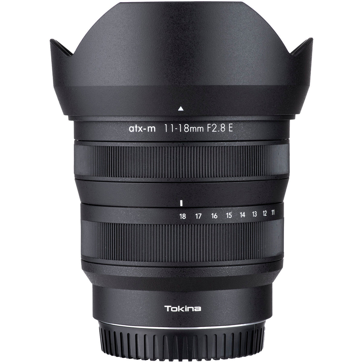 Lente Tokina 11-18mm f/2.8 ATX-M - vista trasera