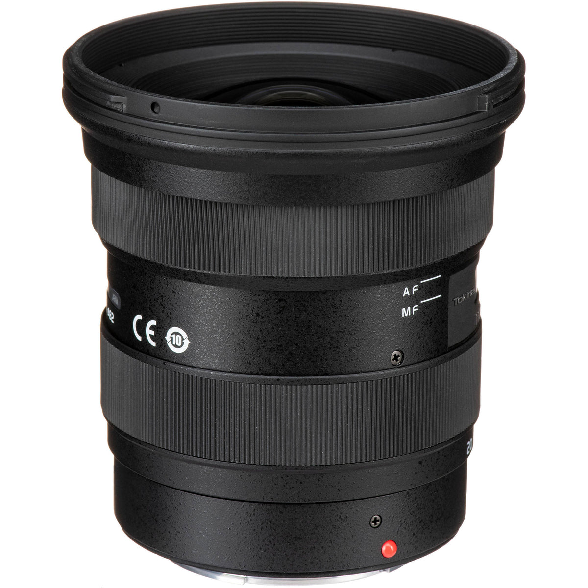 Lente Tokina atx-i 11-20mm f/2.8 CF - vista lateral