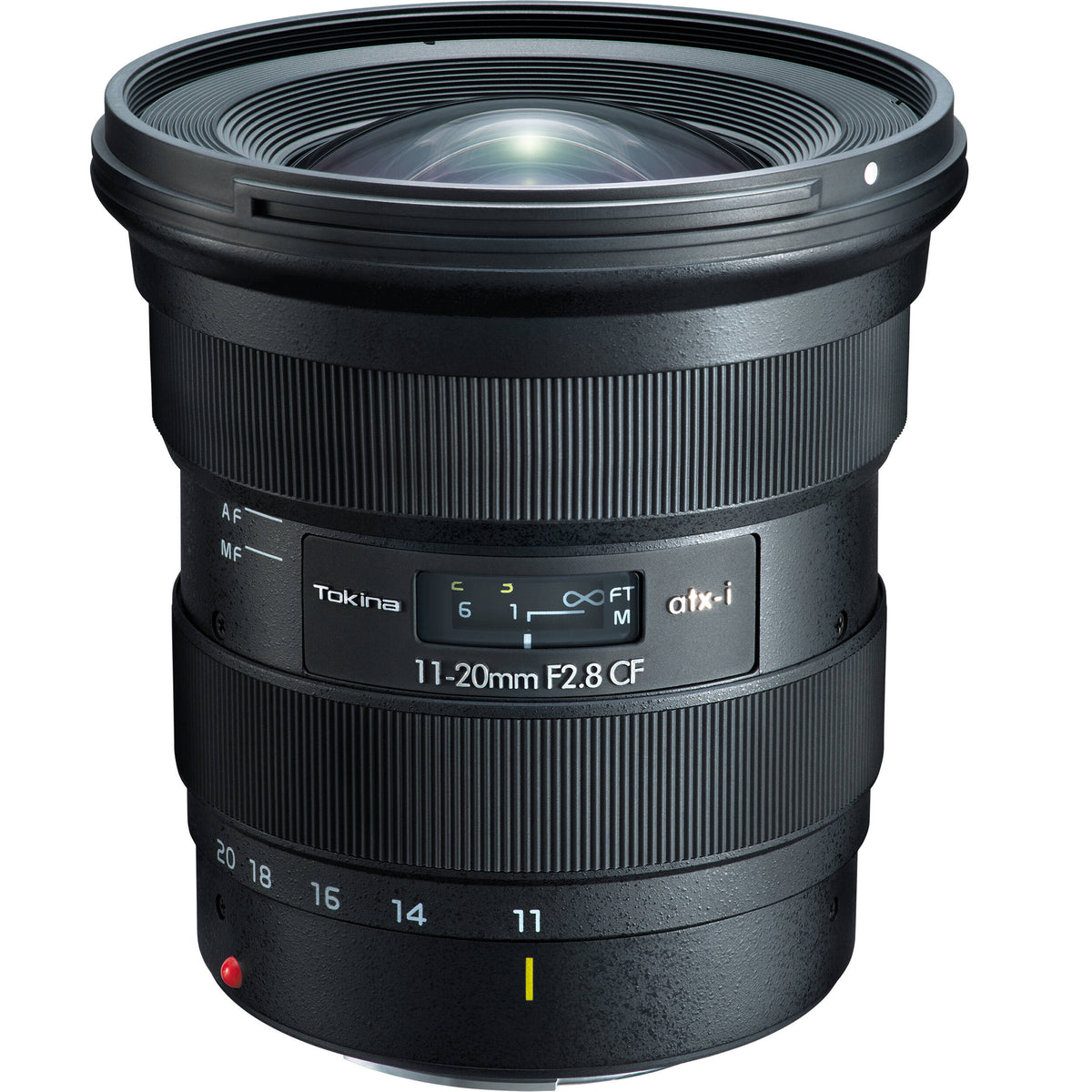 Lente Tokina atx-i 11-20mm f/2.8 CF - contenido de la caja