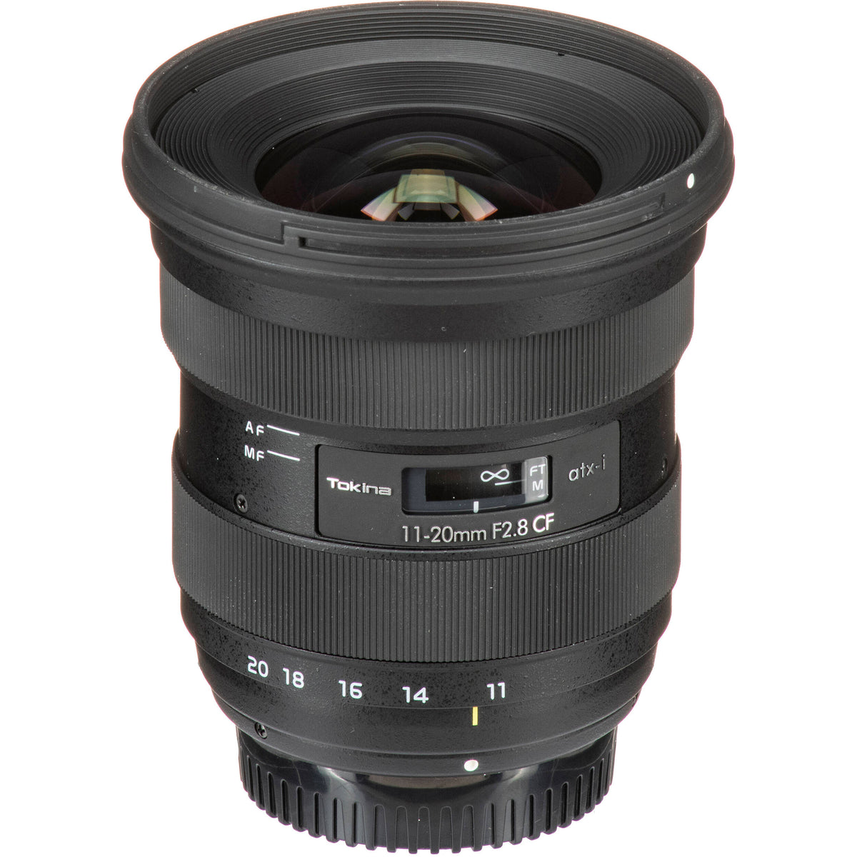 Lente Tokina atx-i 11-20mm f/2.8 CF - contenido de la caja
