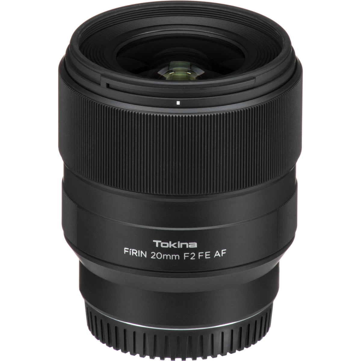 Lente Tokina FiRIN 20mm f/2 FE AF - vista frontal
