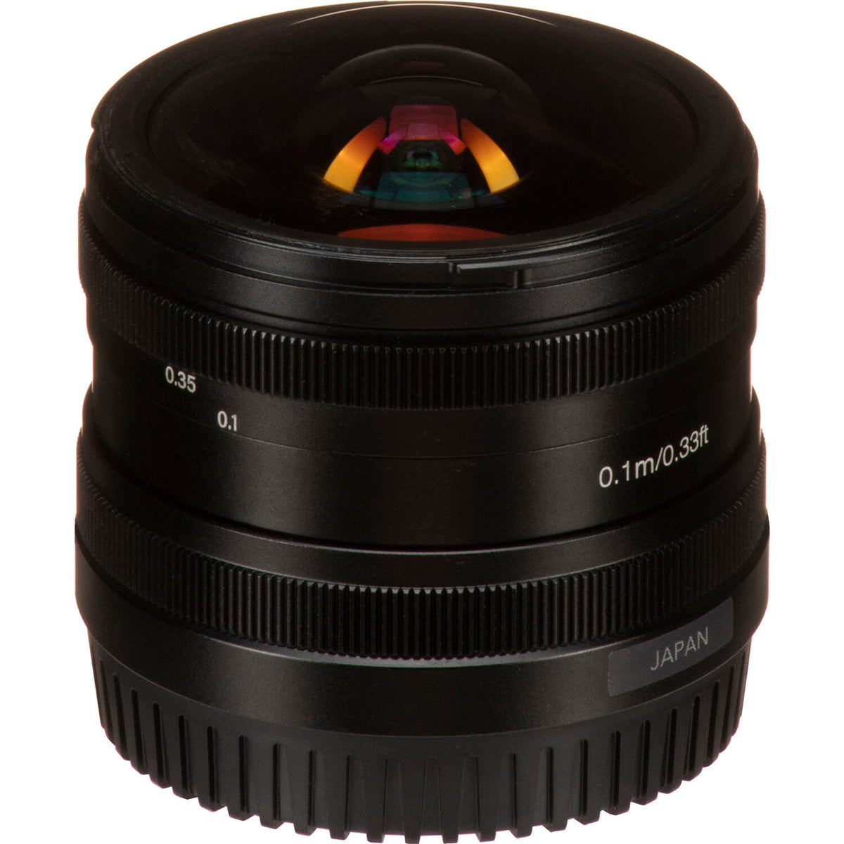 Lente Tokina SZ 8mm f/2.8 Fisheye - vista trasera