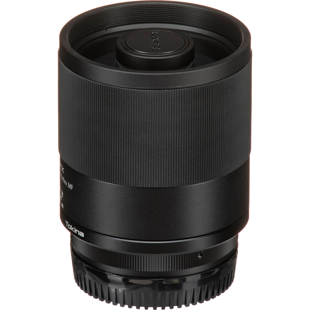 Lente Tokina SZX 400mm f/8 Reflex MF - vista lateral