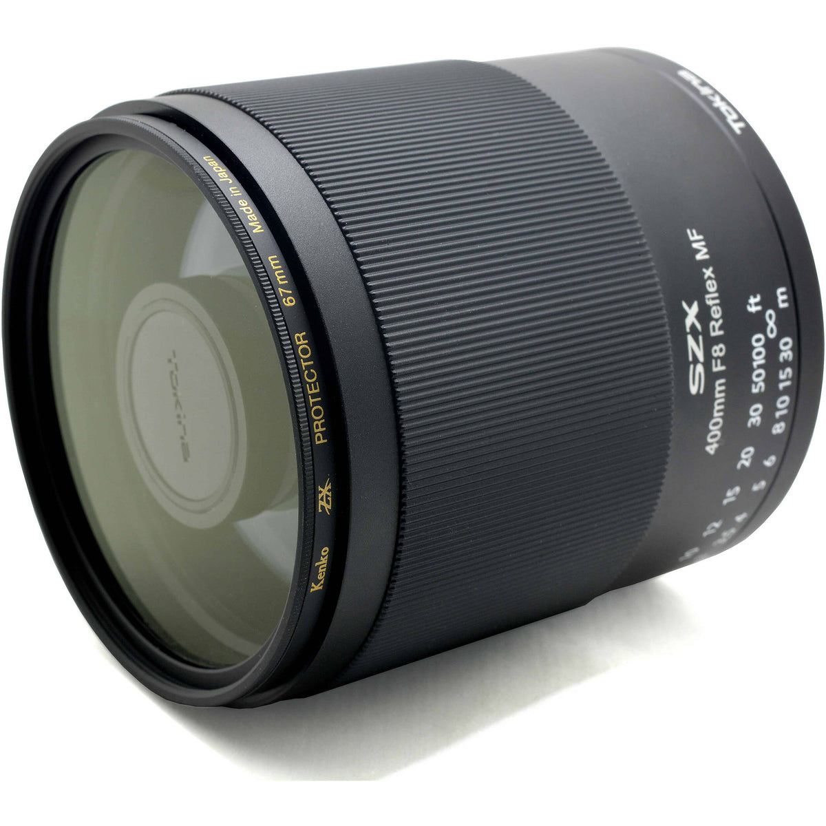 Lente Tokina SZX 400mm f/8 Reflex MF - detalle