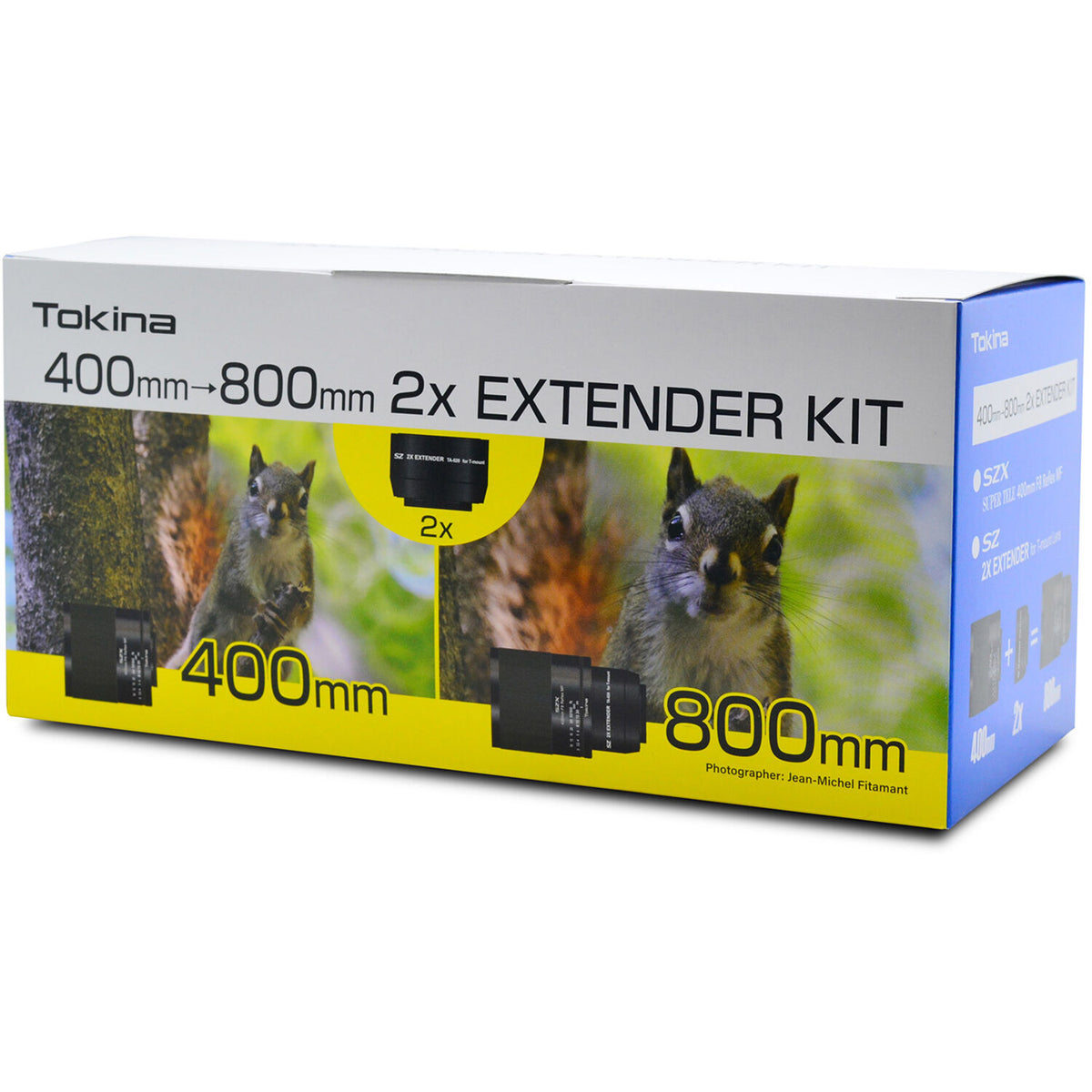 Lente Tokina SZX 400mm f/8 Reflex MF con 2x Extender Kit - puertos y conexiones