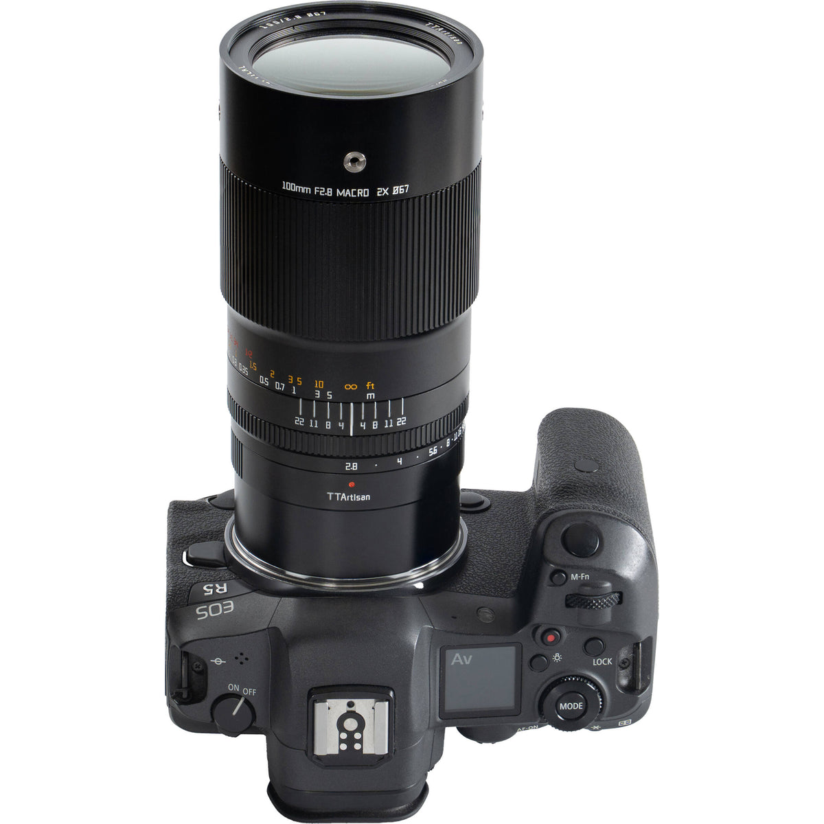 Lente TTArtisan 100mm f/2.8 Macro - contenido de la caja
