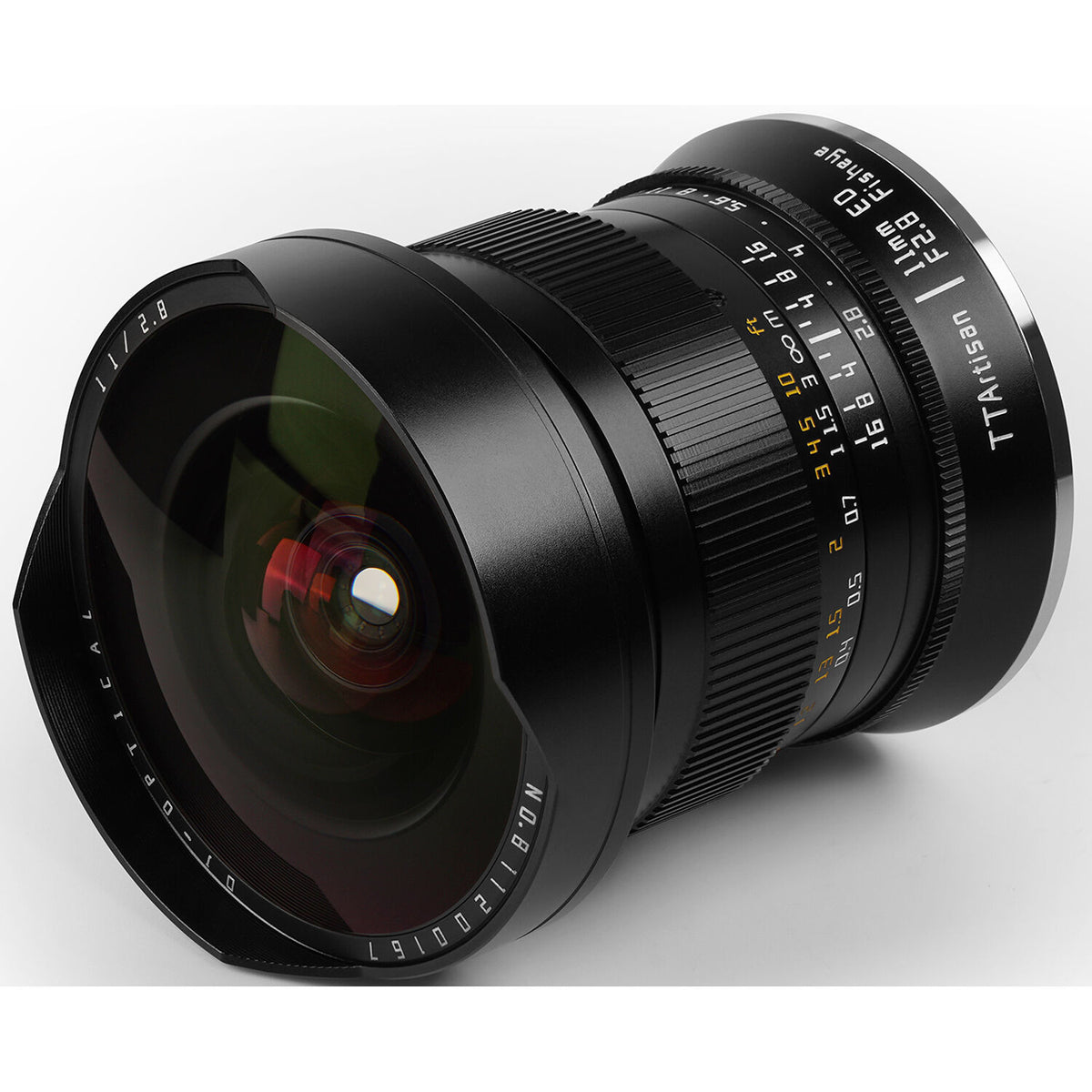 Lente TTArtisan 11mm f/2.8 - vista lateral