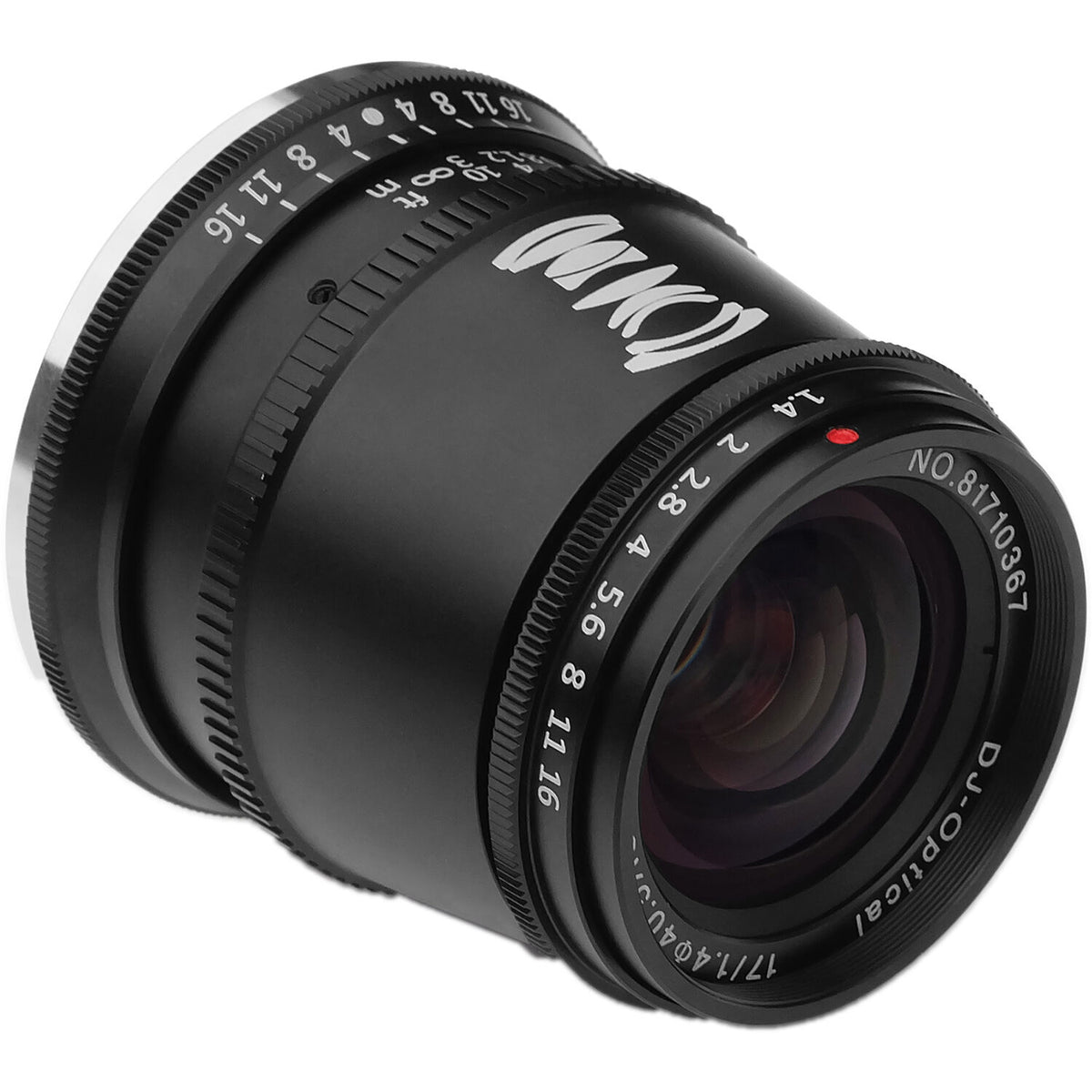 Lente TTArtisan 17mm f/1.4 (Negro) - vista frontal