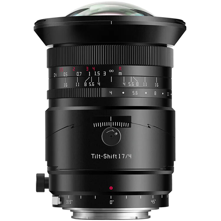 Lente TTArtisan 17mm f/4 Tilt-Shift (Negro) - vista principal