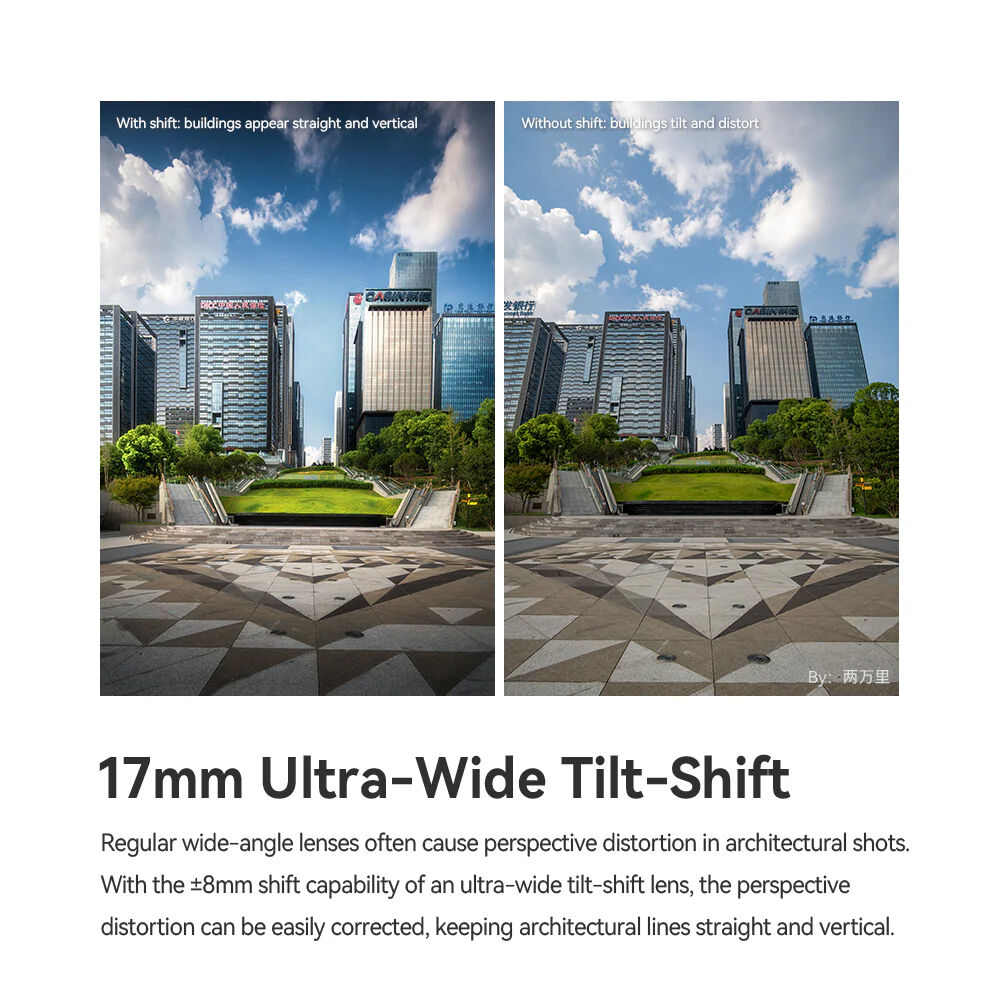 Lente TTArtisan 17mm f/4 Tilt-Shift (Negro) - vista trasera