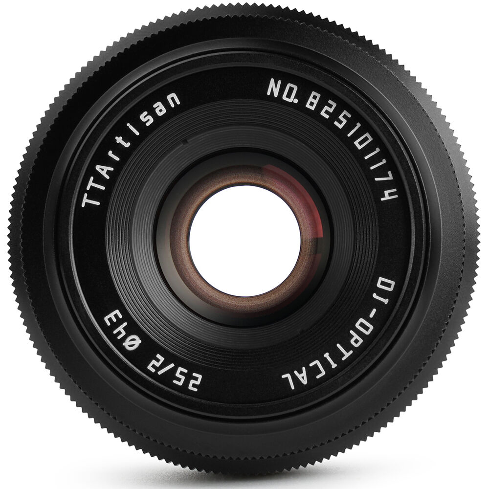 Lente TTArtisan 25mm f/2 - puertos y conexiones