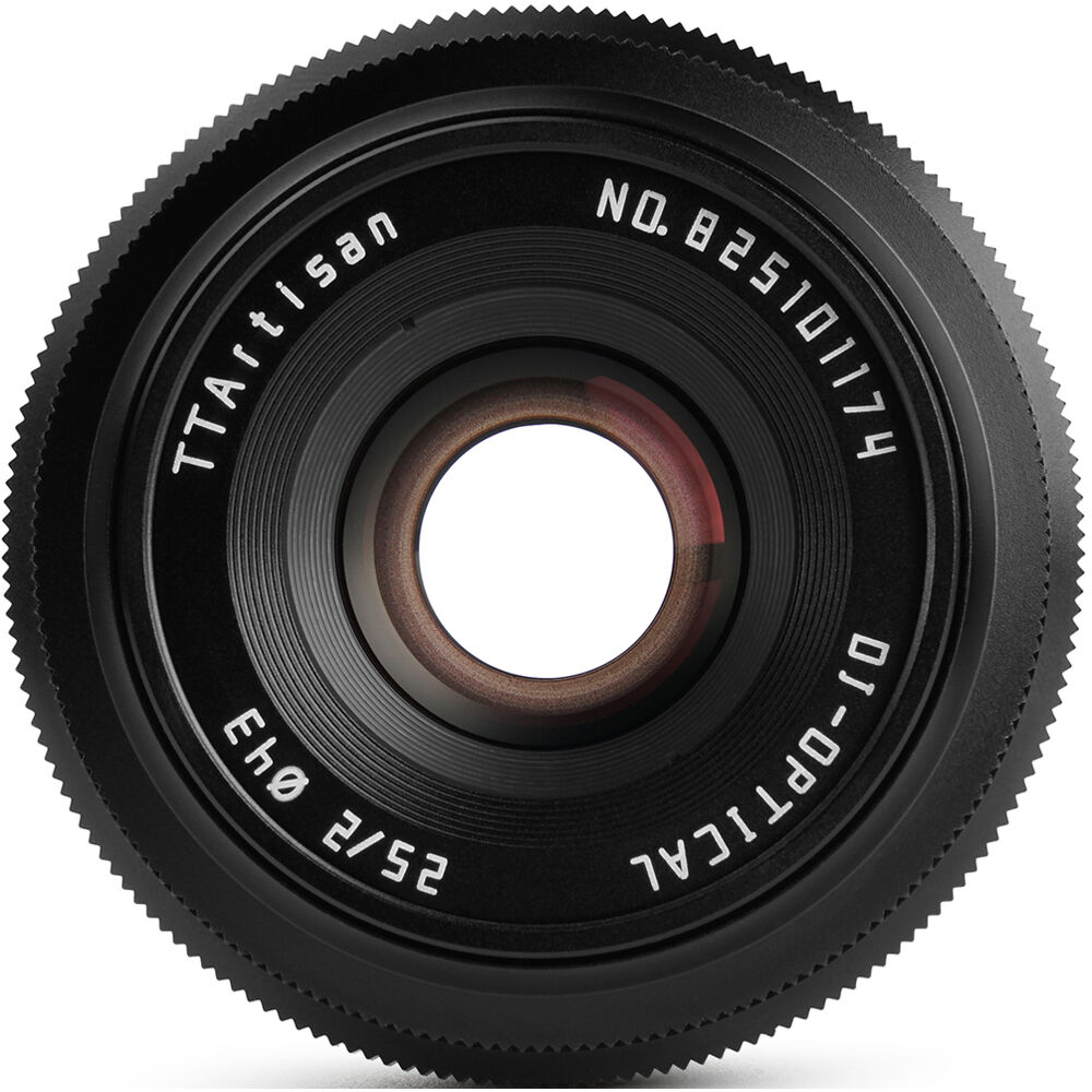 Lente TTArtisan 25mm f/2 - puertos y conexiones