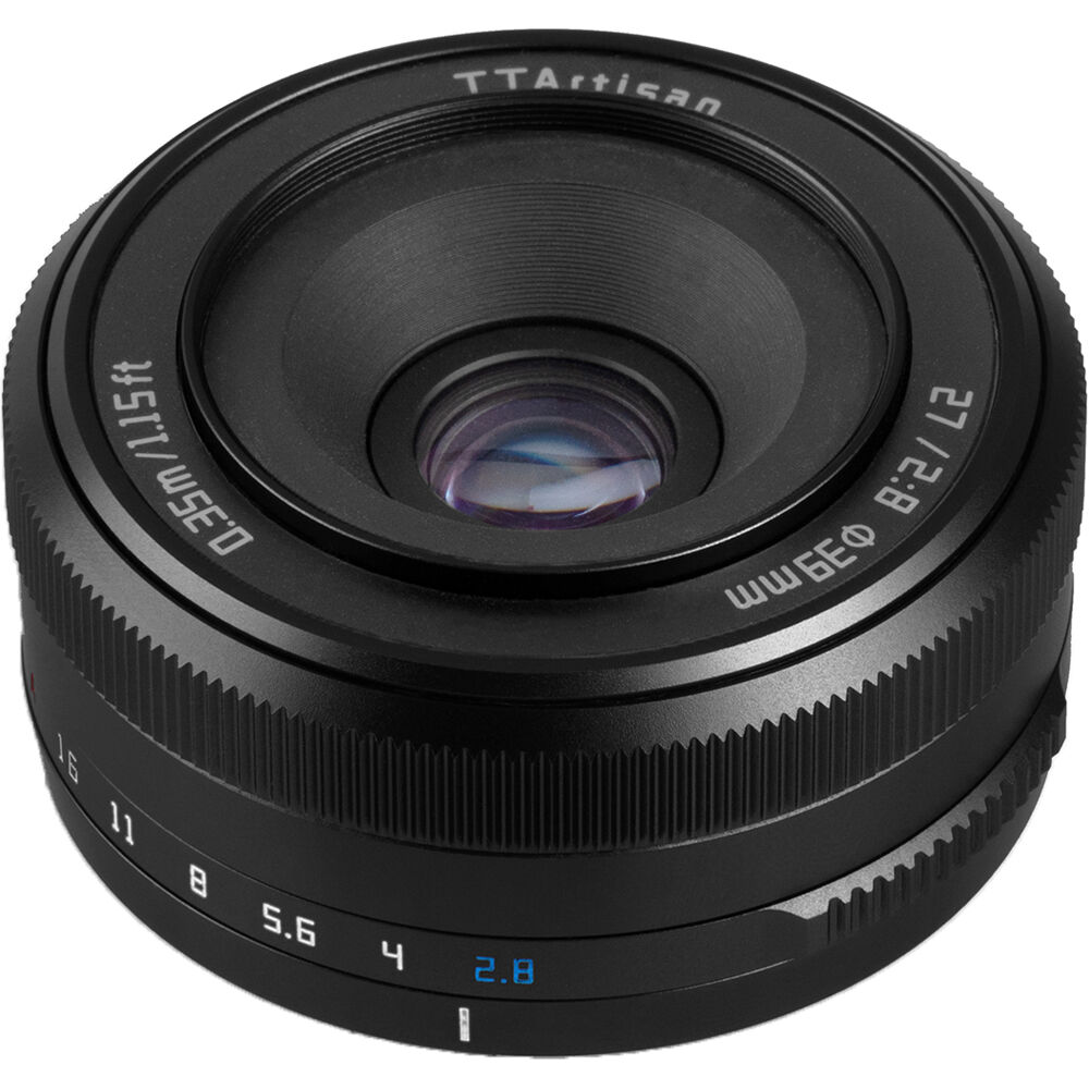 Lente TTArtisan 27mm f/2.8 (Negro) - vista principal