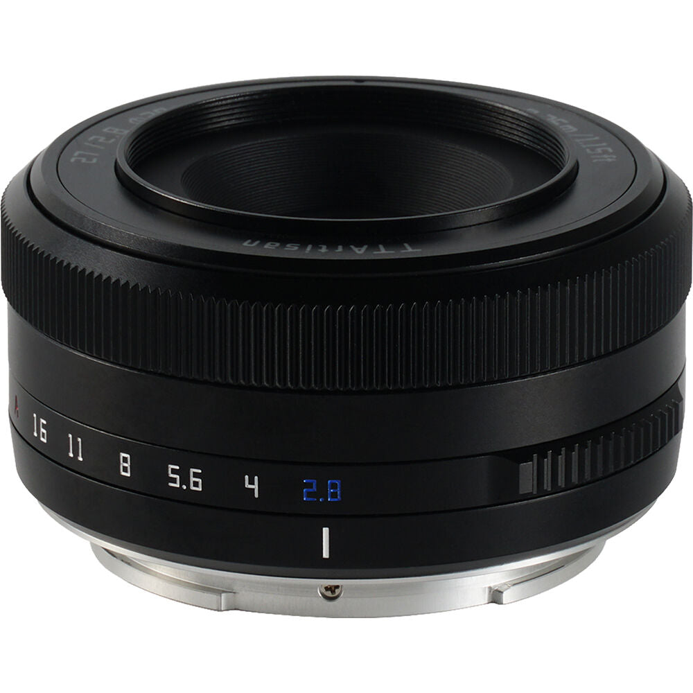 Lente TTArtisan 27mm f/2.8 (Negro) - vista frontal