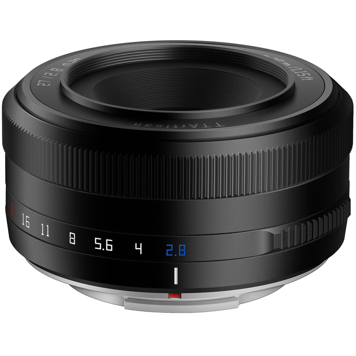 Lente TTArtisan 27mm f/2.8 (Negro) - vista trasera
