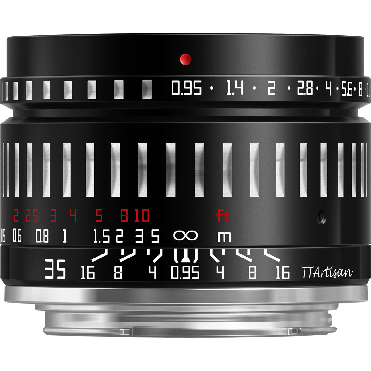 Lente TTArtisan 35mm f/0.95 - vista frontal