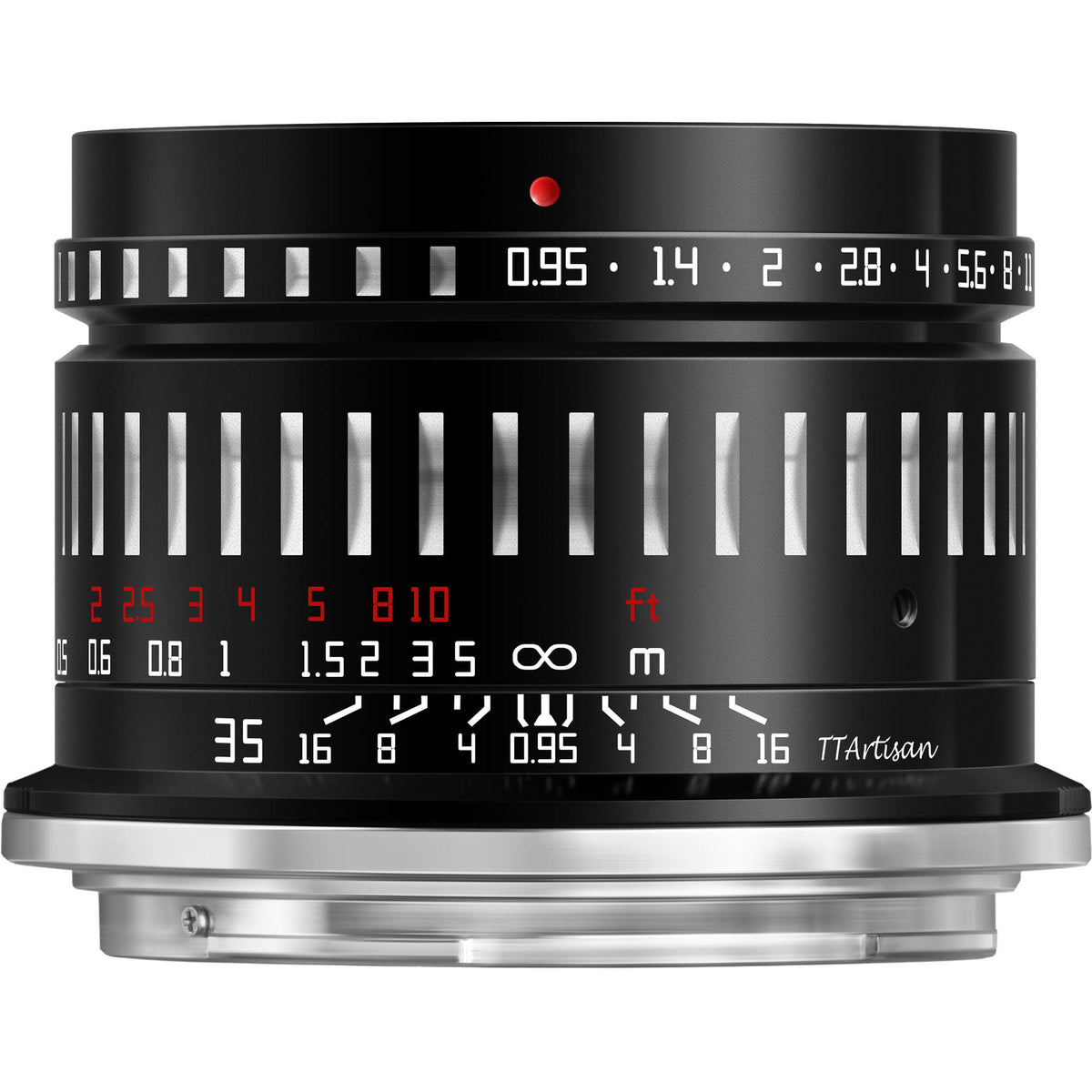Lente TTArtisan 35mm f/0.95 - vista frontal