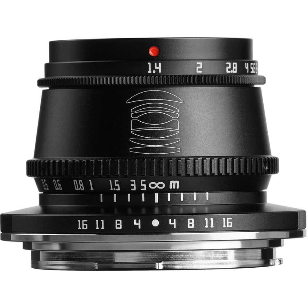 Lente TTArtisan 35mm f/1.4 (Negro) - vista trasera