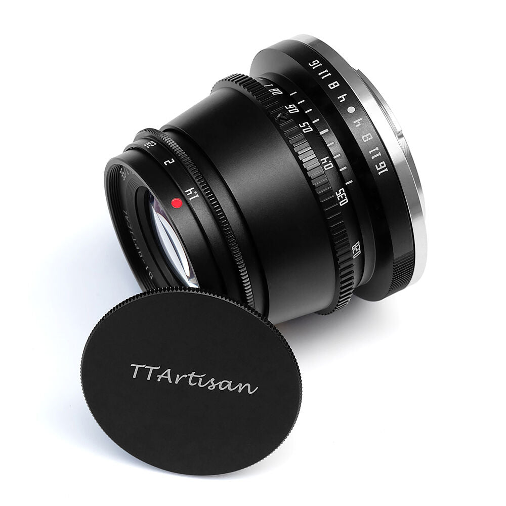 Lente TTArtisan 35mm f/1.4 (Negro) - puertos y conexiones