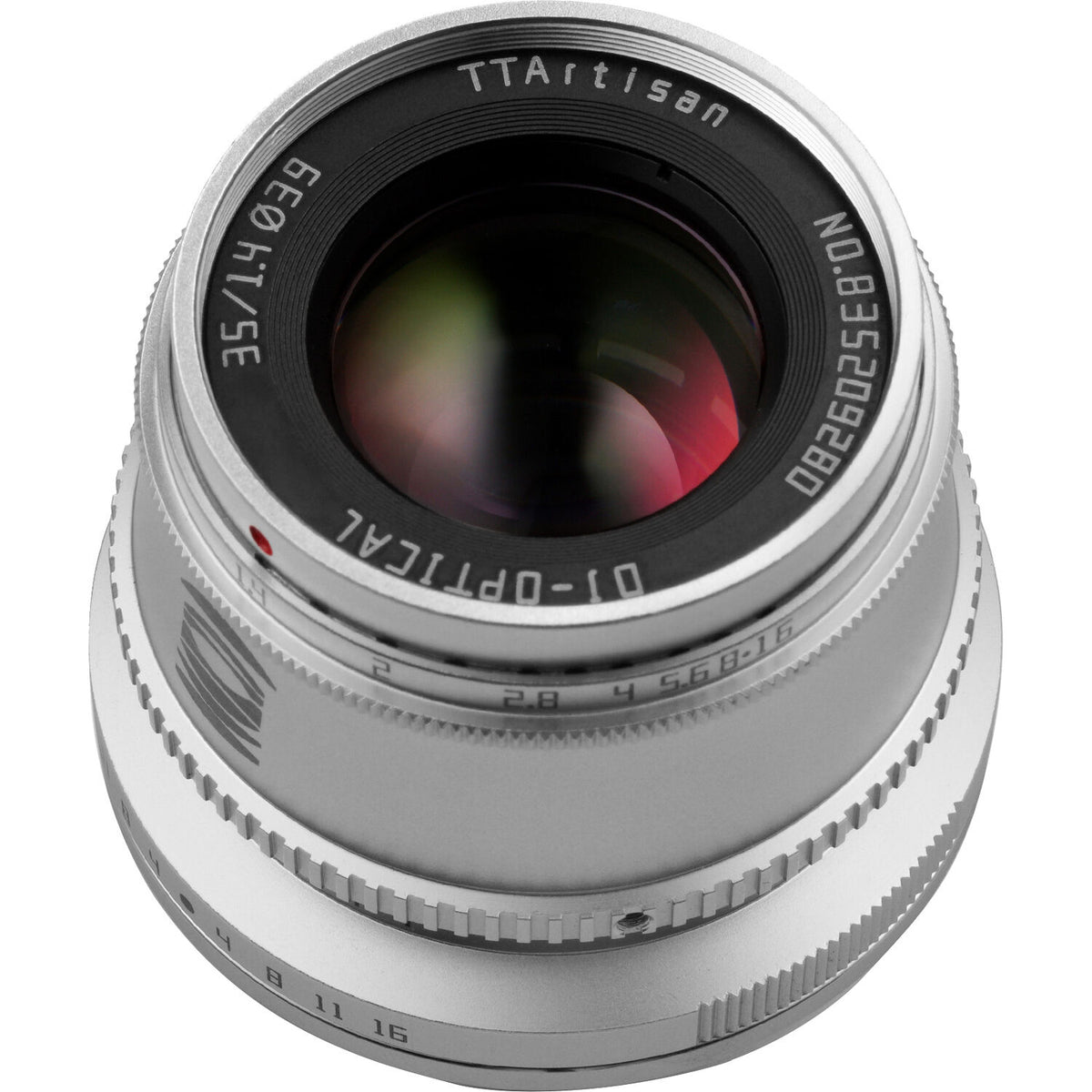 Lente TTArtisan 35mm f/1.4 (Plateado) - vista principal