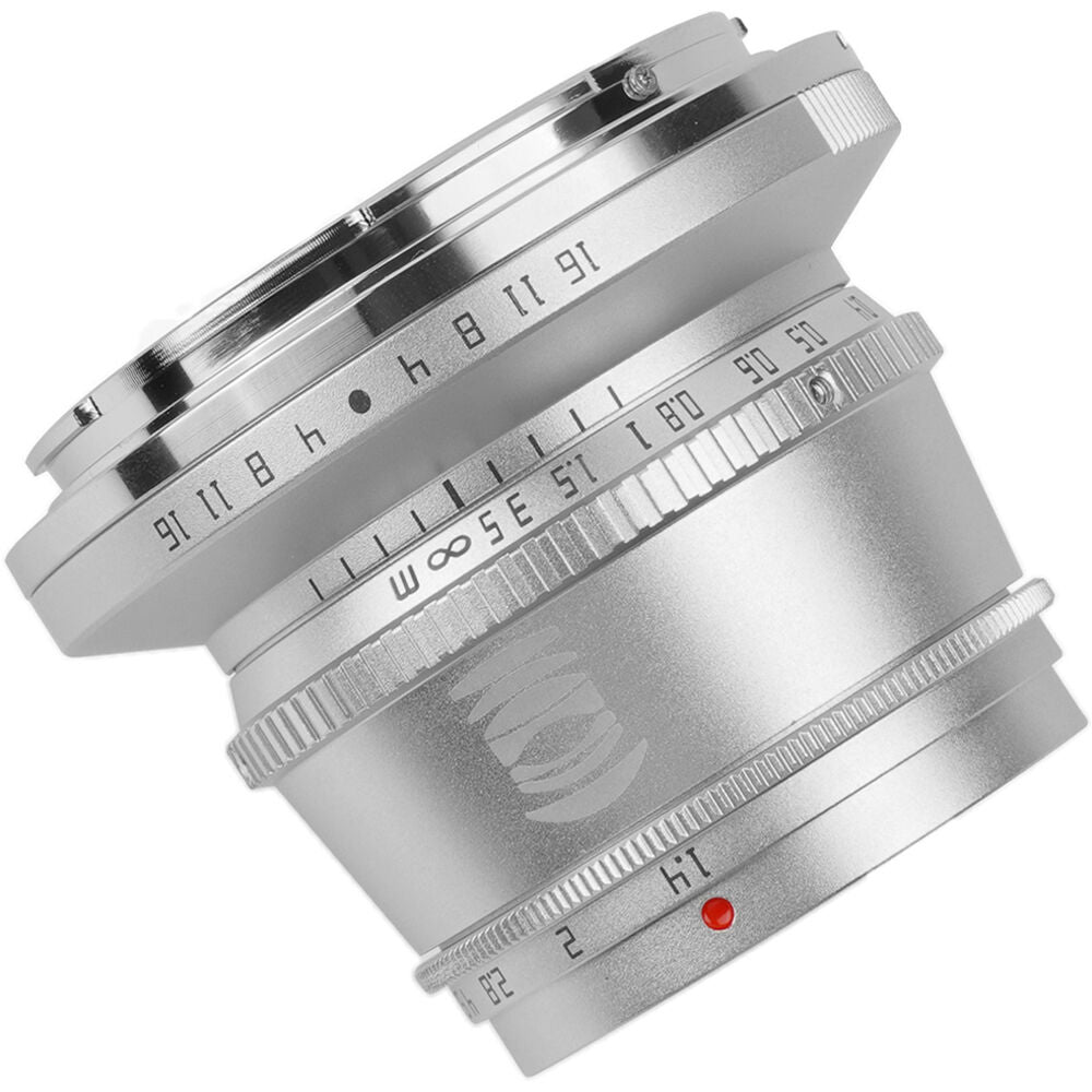 Lente TTArtisan 35mm f/1.4 (Plateado) - contenido de la caja