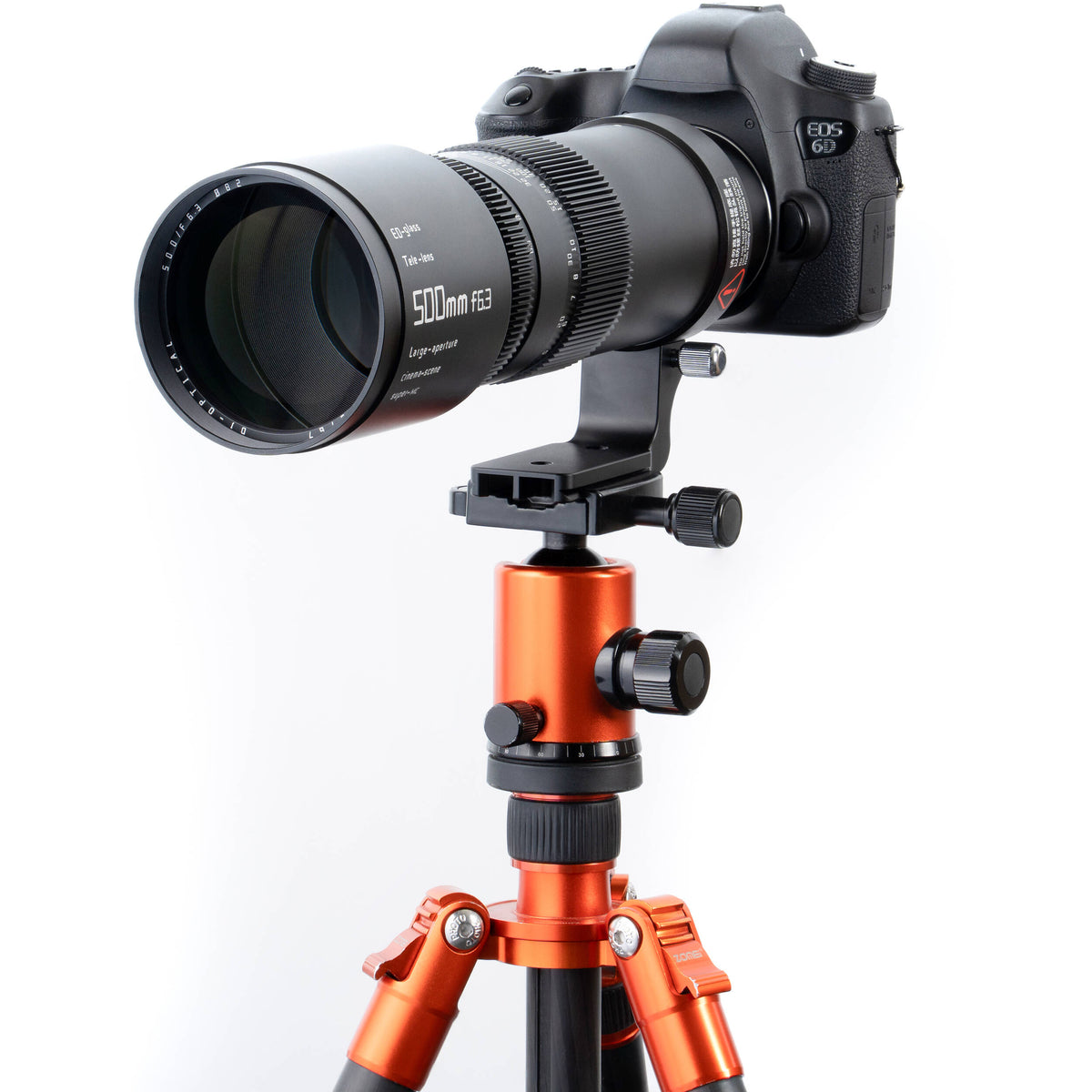 Lente TTArtisan 500mm f/6.3 - contenido de la caja