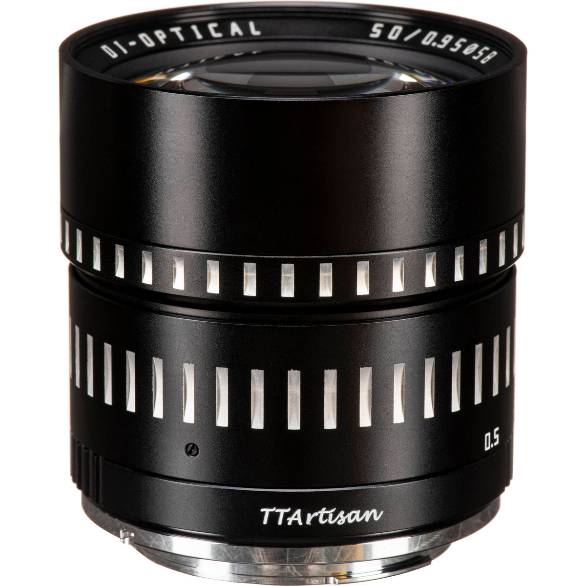 Lente TTArtisan 50mm f/0.95 - vista trasera