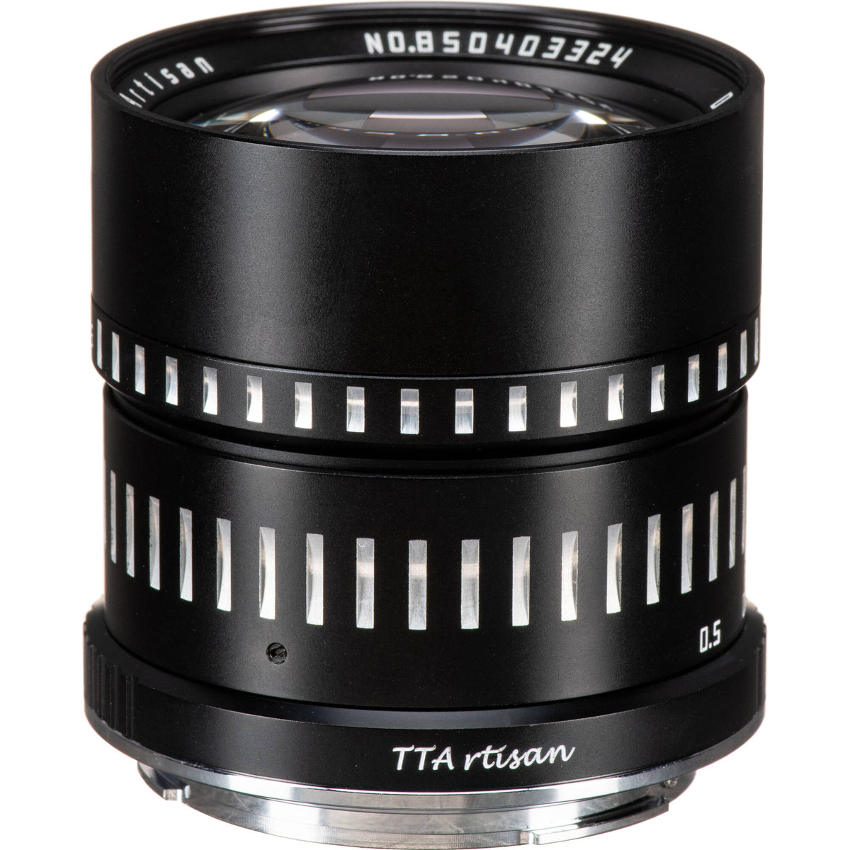 Lente TTArtisan 50mm f/0.95 - vista trasera