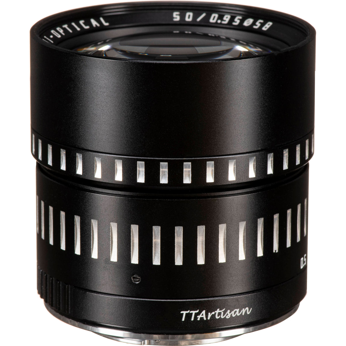 Lente TTArtisan 50mm f/0.95 - vista trasera
