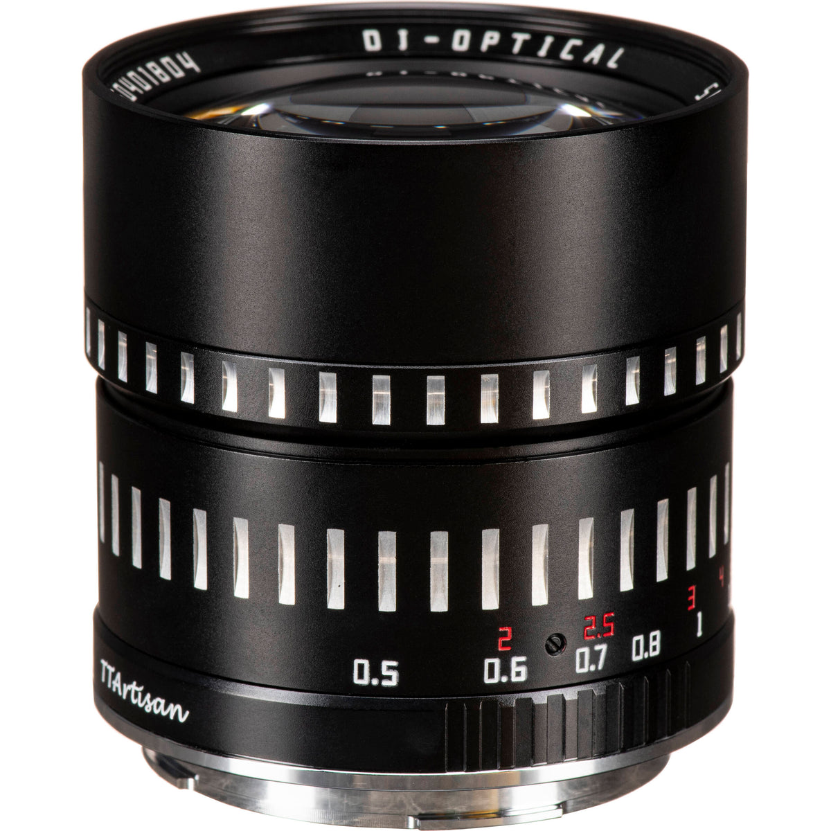 Lente TTArtisan 50mm f/0.95 - vista lateral