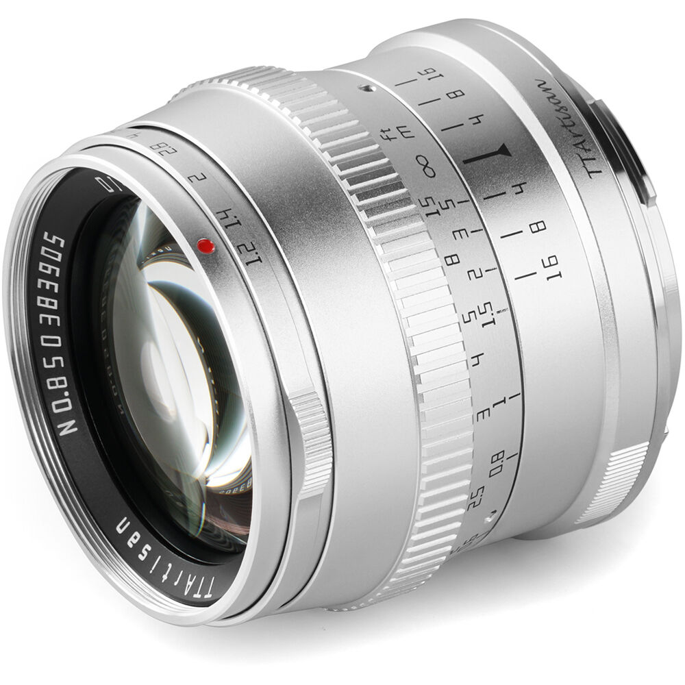 Lente TTArtisan 50mm f/1.2 - vista trasera