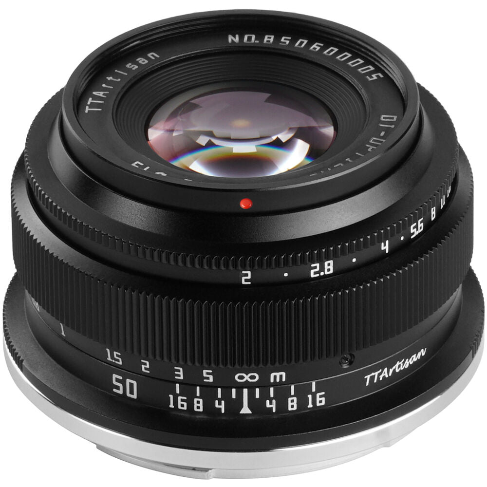 Lente TTArtisan 50mm f/2 (Negro) - vista principal